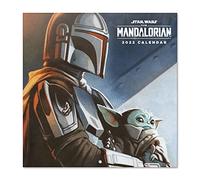 Grupo Erik: Official Star Wars The Mandalorian 2022, 12' x 12' Square Wall Calendar (Free Poster Included), Family Calendar 2022, Mandalorian Calendar 2022