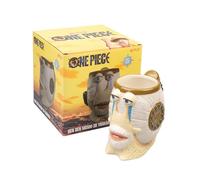 Grupo Erik One Piece 3D Tankard 800ml - Den Den Mushi Merch, Manga Gifts | Beer Mug 800 ml - 28.2 oz Large Mug, Cool Mugs | Beer Gifts for Men & for Women, One Piece Anime Gifts for Friends