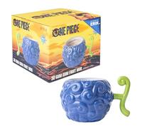 Grupo Erik One Piece Ceramic Mug 500ml - Gum-Gum Fruit Merch, Manga Gifts | 17 oz - 500 ml Coffee Mug Tea, Cool Mugs and Cups | One Piece Merchandise, Anime Gifts under 15 Pounds