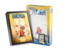 Grupo Erik Mood Light Framed Prints - One Piece Manga Gifts | 7.9 x 11 x 2 inches - 20 × 28 × 5 cm, LED Framed Art Prints, LED Desk Lamp - Gifts One Piece Merch