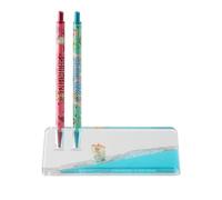Grupo Erik One Piece Pen Holder, Pen, Mechanical Pencil - Manga Merch Gifts | Going Merry Pencil Holder with Pen & Mechanical Pencil - Pen Holder for desk, Desk Organiser, Stationery Supplies