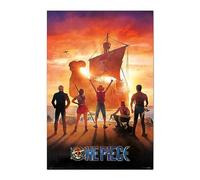 Grupo Erik One Piece Straw Hat Pirates Poster - 36 x 24 in / 91.5 x 61 cm | Shipped Rolled Up - Cool Posters, Art Poster, Wall Posters & Prints | One Piece Merch, Anime Gifts, Manga Wall Decor