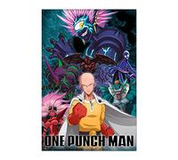 Grupo Erik One Punch Man Saitama Vs Villain Poster - 36 x 24 inches / 91.5 x 61 cm - Shipped Rolled Up - Cool Posters - Art Poster - Posters & Prints - Wall Posters