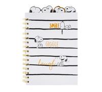 Grupo Erik Peanuts Snoopy A5 Project Notebook with 4 Dividers - Gifts | Notepad A5 Notebook with Dividers, Project Planner | Peanuts Snoopy Stationery Gifts under 10 Pounds, Merchandise, Merch