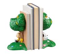 Grupo Erik Peanuts Snoopy Bookends - Gifts, Merchandise, Figure | Charlie Brown, Woodstock, Snoopy Figures - 16 x 18 x 8.6cm Book End, Resin Book Ends for Shelves | Room Decor, New Home Gifts