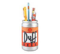 Grupo Erik Pen Holder For Desk & Stationery Set - The Simpsons Gifts | Desk Accessories - Pencil Holder, 2 Pens, Pencil, Eraser, Sharpener | Duff Beer Gifts For Men & For Women
