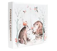 Grupo Erik Photo Album - Forest Friends | 6x4 Photo Album - 10x15 cm, 200 Pockets | Photo Albums 6x4, Memory Book, Photo Book, Large Photo Album, Cute Photo Album, Photo Gifts