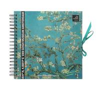 Grupo Erik Photo Album Scrapbook Van Gogh Museum | 10.2 x 10.2 inch - 26 x 26 cm, 40 Pages, Hardcover Scrap Book, Memory Book Journal | Van Gogh Gifts For Travellers