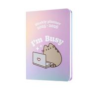Grupo Erik Pocket Academic Diary 2025-2026 Week To View - Pusheen Stationery | A6 Diary 2026 17 Month, Weekly Academic Planner 2025-2026 Mid Year | Pushen Gifts For Cat Lovers