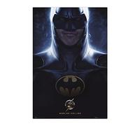 Grupo Erik Poster DC Comics The Flash Batman - 36 x 24 inches / 91.5 x 61 cm - Shipped Rolled Up - Cool Posters, Art Poster, Wall Posters & Prints