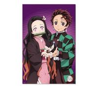 Grupo Erik Poster Demon Slayer - 36 x 24 inches / 91.5 x 61 cm - Shipped Rolled Up - Cool Posters, Art Poster, Wall Posters & Prints - Demon Slayer: Kimetsu no Yaiba