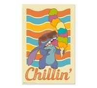 Grupo Erik Disney Stitch Chillin Poster - 36 x 24 inches / 91.5 x 61 cm - Shipped Rolled Up - Cool Posters - Art Poster - Posters & Prints - Wall Posters