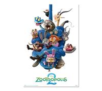 Grupo Erik Poster Disney Zootopia 2-36 x 24 inches / 91.5 x 61 cm - Shipped Rolled Up - Zootropolis 2 Cool Posters, Art Poster, Wall Posters & Prints