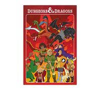 Grupo Erik Dungeons & Dragons The Animated Series Poster - 36 x 24 inches / 91.5 x 61 cm - Shipped Rolled Up - Cool Posters - Art Poster - Posters & Prints - Wall Posters