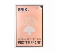 Grupo Erik Poster Frame 61 x 91.5cm - White Photo Frames Wall, Large Picture Frames, Family Photo Frame, Art Wall Decor - New Home Gifts, Home Decor Gifts