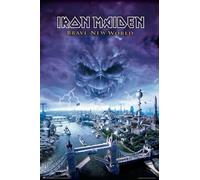 Iron Maiden - Brave New World Maxi - Poster - blue - Onesize - 150g/m² Onesize