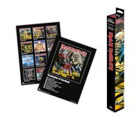 Grupo Erik Poster - Iron Maiden - Set of 2 Mini Posters 15 x 20.5 inches / 38 x 52 cm - Art Poster Shipped Rolled Up In A Protective Box - Iron Maiden Gifts