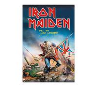 Grupo Erik Iron Maiden The Trooper Poster - 36 x 24 inches / 91.5 x 61 cm - Shipped Rolled Up - Cool Posters - Art Poster - Posters & Prints - Wall Posters