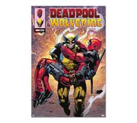 Grupo Erik Marvel Deadpool & Wolverine Poster - 36 x 24 inches / 91.5 x 61 cm - Shipped Rolled Up - Cool Posters - Art Poster - Posters & Prints - Wall Posters