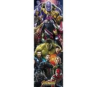 Grupo Erik - Poster The Avengers infinity War Marvel Thanos, 53 x 158 cm