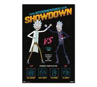 Grupo Erik Rick And Morty Interdimensional Showdown Poster - 36 x 24 inches / 91.5 x 61 cm - Shipped Rolled Up - Cool Posters - Art Poster - Posters & Prints - Wall Posters