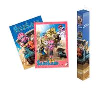 Grupo Erik Poster - Sand Land - Set of 2 Mini Posters 15 x 20.5 inches / 38 x 52 cm - Art Poster Shipped Rolled Up In A Protective Box - Sand Land Gifts
