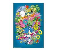 Grupo Erik Poster Sonic Pop - 36 x 24 inches / 91.5 x 61 cm - Shipped Rolled Up - Cool Posters, Art Poster, Wall Posters & Prints