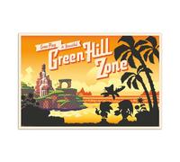 Grupo Erik Sonic The Hedgehog - Come Play At Beautiful Green Hill Zone Poster - 36 x 24 inches / 91.5 x 61 cm - Shipped Rolled Up - Cool Posters - Art Poster - Posters & Prints - Wall Posters