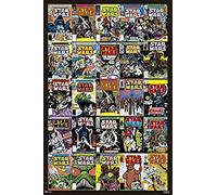 Grupo Erik Poster Star Wars Comic Covers - 36 x 24 inches / 91.5 x 61 cm - Shipped Rolled Up - Cool Posters, Art Poster, Wall Posters & Prints