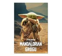 Grupo Erik Poster Star Wars The Mandalorian And Grogu - 36 x 24 inches / 91.5 x 61 cm - Shipped Rolled Up - Cool Posters, Art Poster, Wall Posters & Prints