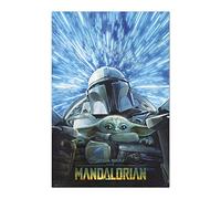 Grupo Erik Star Wars The Mandalorian - Hyperspace Poster - 36 x 24 inches / 91.5 x 61 cm - Shipped Rolled Up - Cool Posters - Art Poster - Posters & Prints - Wall Posters