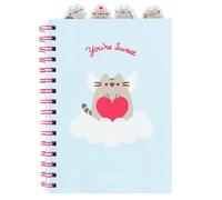 Erik Project Notebook Pusheen Purrfect Love Collection A5 with 4 Dividers