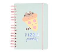 Grupo Erik Pusheen A5 Notebook Hardback - Cat Stationery Supplies, Gifts | Bullet Journal, Dotted Notebook A5 Sketchbook | Kawaii Stationery Gifts under 10 Pounds, Pusheen Gifts for Cat Lovers