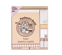 Grupo Erik Magnetic Calendar For Fridge 2027 - Pusheen Gifts for Family | Family Planner Calendar 2027 with Stickers, Pen, Shopping List, Sticky Notes | Magnetic Planner 16 Months Sep 2026 - Dec 2027