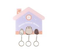 Grupo Erik Pusheen Magnetic Key Holder for Wall with Keychains - Cat Gifts
