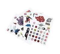 Grupo Erik Naruto Gadget Decals - 59 Waterproof & Removable Stickers Laptop, Anime Stickers for Children, for Adults, Naruto Manga