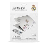 Grupo Erik Reusable Stickers Real Madrid Merchandise | Waterproof & Removable Laptop Stickers for Adults and for Children | Real Madrid Gifts for Boys