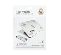 Grupo Erik Reusable Stickers Real Madrid Merchandise | Waterproof & Removable Laptop Stickers for Adults and for Children | Real Madrid Gifts for Boys