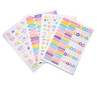 Grupo Erik Reusable Stickers | Waterproof & Removable Laptop Stickers for Adults and for Children | Cute Gifts