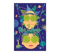 Grupo Erik Rick & Morty High In The Sky Poster - 36 x 24 inches / 91.5 x 61 cm - Shipped Rolled Up - Cool Posters - Art Poster - Posters & Prints - Wall Posters