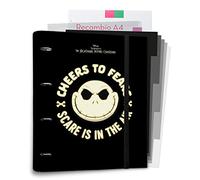 Grupo Erik Ring Binder A4 - Ring Binder Diseny The Nightmare Before Christmas - Folder Set with Dividers - Dividers for Folder A4