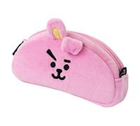 Grupo Erik BT21 Official Merchandise Plush Pencil Case | Kids Pencil Case | 7.87 x 1.97 x 3.54 inches - 20 x 5 x 9 cm | Cosmetic Case | BT21 Gifts | Large Pencil Case | Kawaii Pencil case