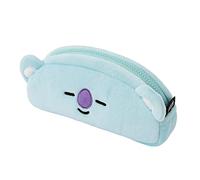 Grupo Erik School Pencil Case - BT21 Koya Kawaii Stationery | Cute Makeup Bag, Plush Pencil Case, Back to School Supplies, Office Stationery Supplies | Kawaii Gifts