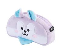 Grupo Erik BT21 Official Merchandise New Mang Plush Pencil Case | Kids Pencil Case | 7.87 x 1.97 x 3.54 inches - 20 x 5 x 9 cm | Cosmetic Case | BT21 Gifts | Large Pencil Case | Kawaii Pencil case