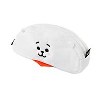 BT21 Official Merchandise Plush Cosmetic Case - 7.87 x 1.97 x 3.54 inches - 20 x 5 x 9 cm - Kids & Large Kawaii Pencil Case
