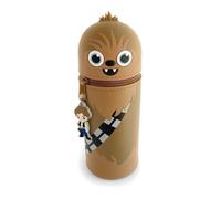 Grupo Erik School Pencil Case - Chewbacca Star Wars Gifts | Expandable Pencil Cases, Back to School Supplies, Office Stationery Supplies | Star Wars Stationery Gifts