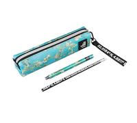 Grupo Erik School Pencil Case with Pen & Pencil - Van Gogh Gifts | Cute Pencil Cases, Back to School Supplies, Office Stationery Supplies | Stationery Gifts