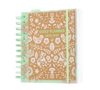 Grupo Erik Academic Diary 2025-2026 Page A Day - Kraft | Back To School Planner 2025-2026 Student, Mid Year Diary 2025-2026 Page A Day | Cute Planner, Cute Stationery Gifts