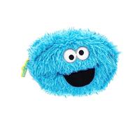 Grupo Erik Sesame Street School Pencil Case - Cookie Monster Gifts | Plush Pencil Case, Cute Makeup Bag, Back to School Supplies, Office Stationery Supplies | Sesame Street Cookie Monster Plush