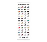 Grupo Erik Sneakers Hall Of Fame Poster - 20.8 x 62.2 inches / 53 x 158 cm - Shipped Rolled Up - Cool Posters - Art Poster - Posters & Prints - Door Posters